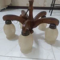 لوستر چوبی