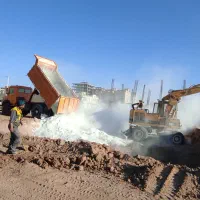 اجرای عملیات خاکبرداری و گودبرداری و شفته