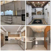 کابینت آشپزخانه و کمد دیواری میزtv