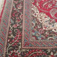 باسلام،یک جفت قالی زمینه قرمزبدون پارگی،تمیز۶۲۰۰|فرش|تربت‌حیدریه, پارک کاشانی|دیوار