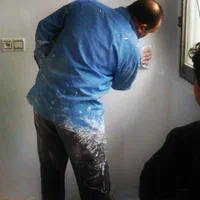 نقاشی ساختمان.رنگ کاری.رنگکاری|خدمات پیشه و مهارت|اسلامشهر, شهرک واوان|دیوار