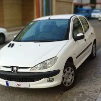 پژو 206 تیپ دو سفید مدل 94 بدون رنگ