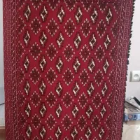 یک جفت پشتی دست بافت ترکمن