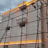 سیمانکاری اجرای انواع نمای سیمانی شسته رومی