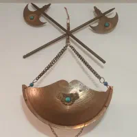 کشکول تبرزین برنجی