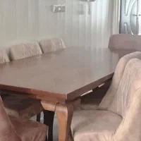 میز غذاخوری هشت نفره کاملا سالم