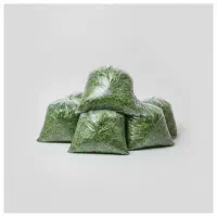 سبزی پاک شده شسته شده خرد شده و سرخ شده آماده طبخ