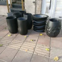 تولید انواع گلدونهای فایبر گلس و فلزی .هدر باکس