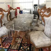 مبلمان و میز نهار خوری|مبلمان خانگی و میز عسلی|خمینی‌شهر, |دیوار