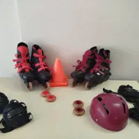 دو عدد اسکیت حرفه ای زنانه سایز  ۳۷ و ۳۹|دوچرخه، اسکیت، اسکوتر|شیراز, آبیاری|دیوار