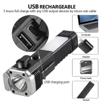 چراغ قوه دستی ۸کاره