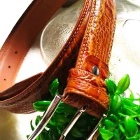 کمربند چرم طبیعی با ضمانت یک ساله