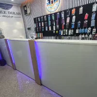 ویترین وکارنتر به همراه کشو سه طبقه درحد نو