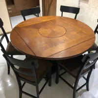 میز ناهار خوری ۶ نفره مالزی وارداتی