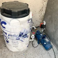 پمپ آب با تمام وسایل