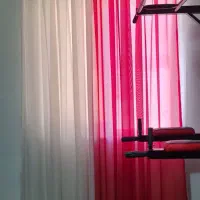 دو عددپرده حریر سالم ونو