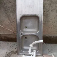 سینک دو قلو استیل 1200