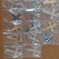 پلاک صلیب استیل درشت