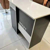 میز کار (کامپیوتر) مغازه سفید مشکی