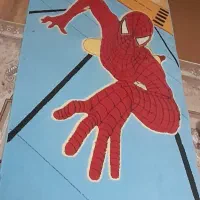 گلیم فرش مرد عنکبوتی