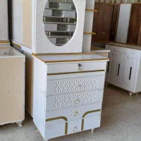 میز آرایش ۵ کشو و آینه کنسول وکیوم|جاکفشی، کمد، دراور|گنبد کاووس, |دیوار