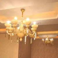 لوستر کاسه برگی ۸ شاخه