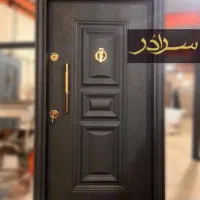 درب ضد سرقت فلز نرده شیشه ای، استیل، لمینت کدF051