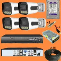 دوربین مداربسته. باضمانت ٪ فول پورت4 ورودی صدا