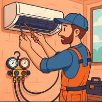 نصب و تعمیر «کولر گازی »