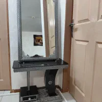 آینه کنسولی وشمعدان|بوفه، ویترین، کنسول|رشت, پل تالشان|دیوار