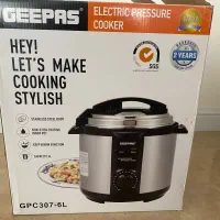 زودپز برقی جی‌پاس Geepas مدل GPC307-6L آکبند