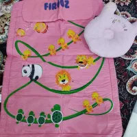 یک سه تیکه با هم و یک زیرانداز پوشاکو با یک بالشت|تخت و صندلی بچه|زاهدان, |دیوار