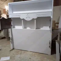 تخت تکنفره یک نفره مدل باکس گلی صنایع رویال چوب|تخت و سرویس خواب|تبریز, |دیوار