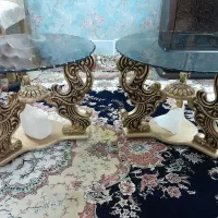 مبلمان ۹نفره سلطنتی درحدنو|مبلمان خانگی و میز عسلی|فلاورجان, |دیوار