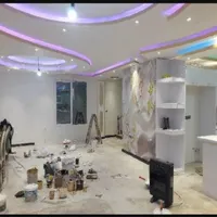 نقاشی ساختمان ،در وپنجره ،نرده ،ابزارها