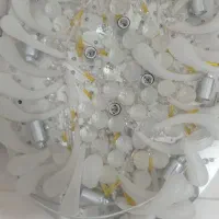 دو عدد لوستر کنترل دار موزیکال