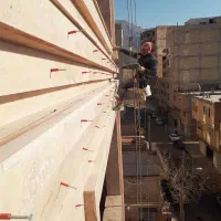 پیچ رولپلاک سنگ نما شستشوی نما طناب راپل رنگ نصب