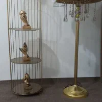 استند تزینی همراه با مجسمه و اباژر