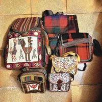 کیف رودوشی و کوله مدل فرش و گلیم (نو)