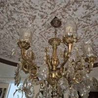 لوستر برنجی|لوستر و چراغ آویز|اصفهان, شهریار|دیوار