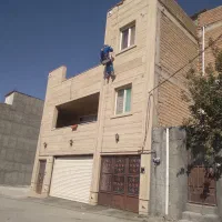 عایق نانو کار در ارتفاع با طناب راپل|خدمات پیشه و مهارت|ایلام, |دیوار