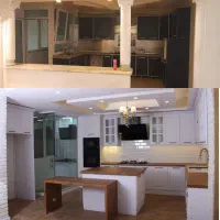 تعمیر و نوسازی کابینت آشپزخانه MDF ، بازدید رایگان|خدمات پیشه و مهارت|اردبیل, |دیوار