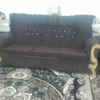 یک دست مبل کامل دسته دوم سالم وتمیز|مبلمان خانگی و میز عسلی|زابل, |دیوار