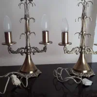 آئینه شمعدان عتیقه