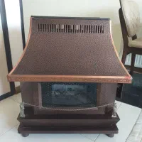 بخاری طرح شومینه|بخاری، هیتر، شومینه|فولادشهر, C2|دیوار