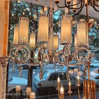 لوستر زرین مدرن