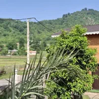 (الیاس) کلبه دوخوابه شیک و نقلی با چشم انداز عالی|اجارهٔ کوتاهمدت ویلا و باغ|ماسال, |دیوار