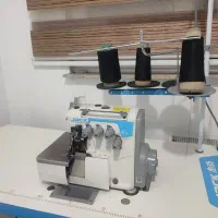 چرخ خیاطی صنعتی و سردوز jack تمیز و سالم در حد نو|چرخ خیاطی و ریسندگی|رشت, باهنر|دیوار