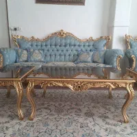 مبل سلطنتی مدرن با نقش و نگار زیبا