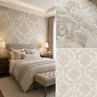 کاغذدیواری ، ماربل شیت ، پرده زبرا ، آینه دکوراتیو